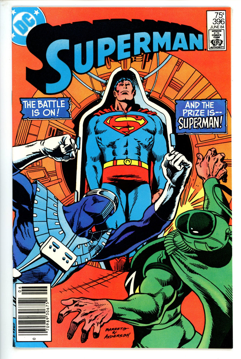 Superman Vol 1 396 Newsstand