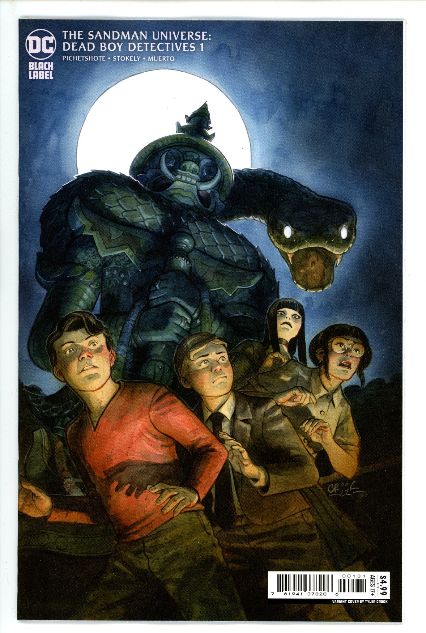 Sandman Universe Dead Boy Detective 1 Crook Variant (2022)