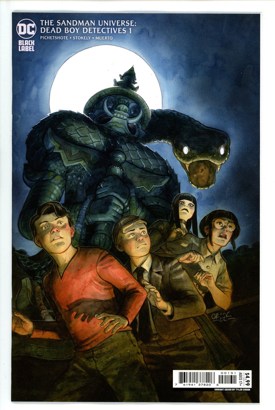 Sandman Universe Dead Boy Detective 1 Crook Variant (2022)