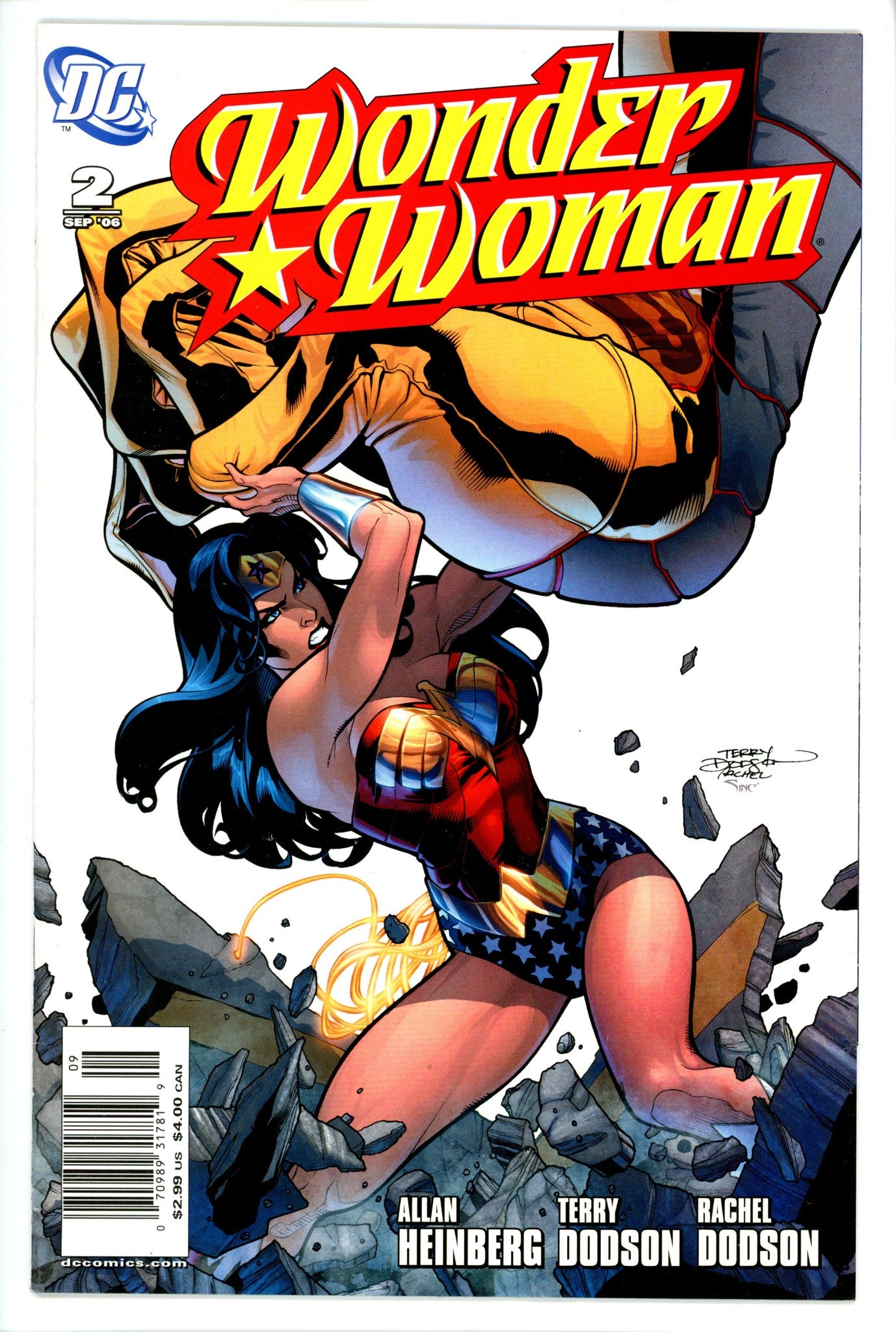 Wonder Woman Vol 3 2 Newsstand FN-DC-CaptCan Comics Inc