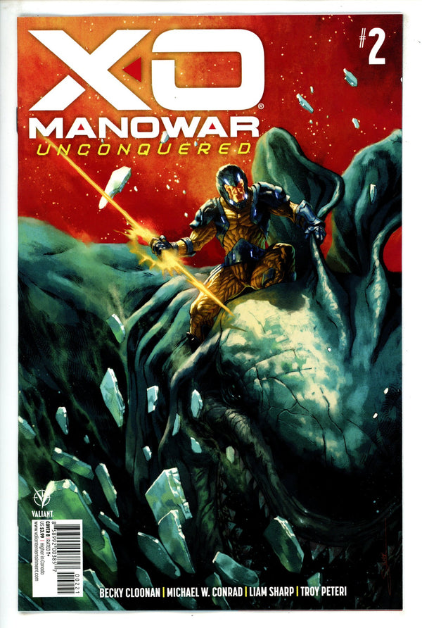 X-O Manowar Unconquered 2 Secher Variant (2023)