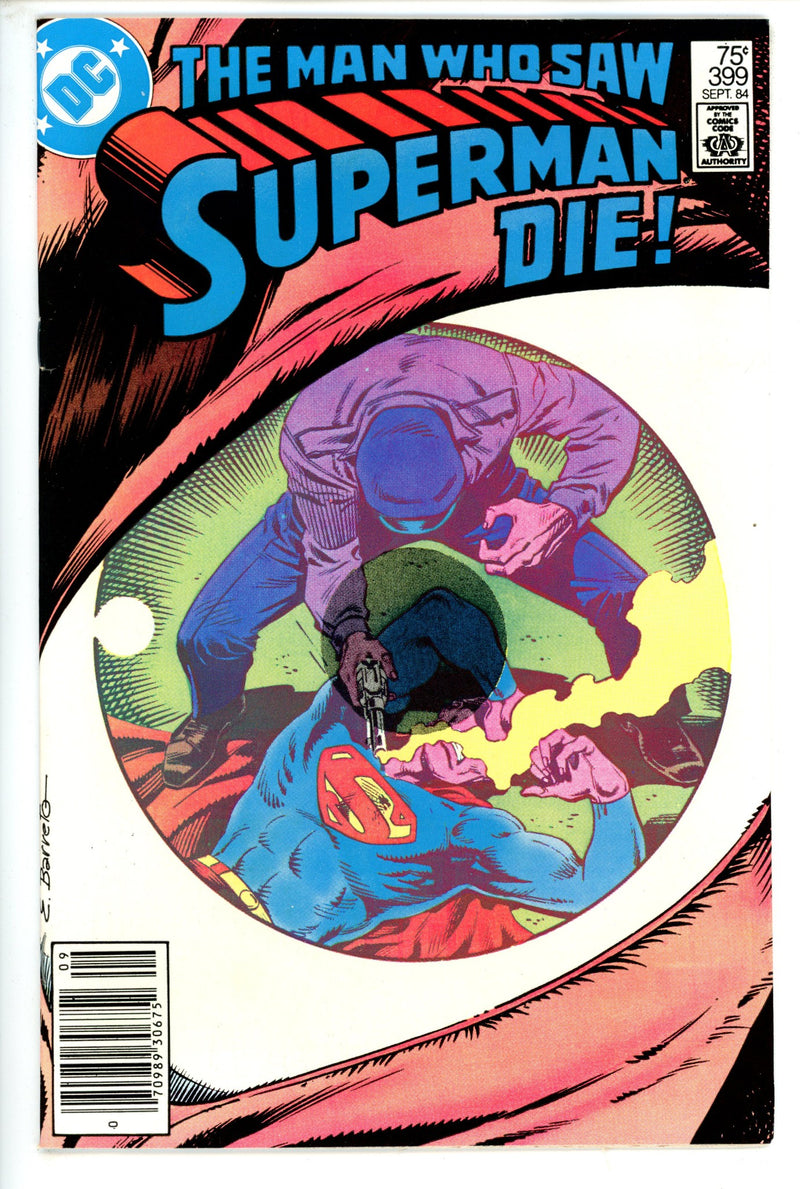 Superman Vol 1 399 Newsstand