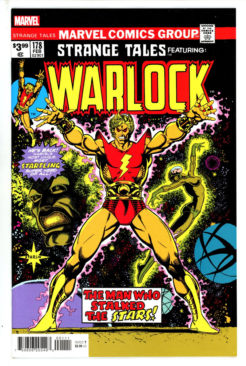 Strange Tales Vol 1 178 Facsimile (2023)