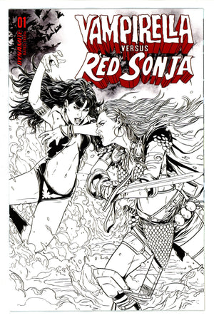 Vampirella vs Red Sonja 1 Laming Variant