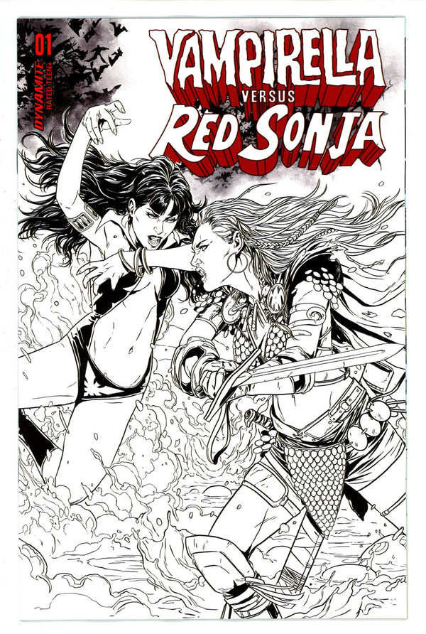 Vampirella vs Red Sonja 1 Laming Variant