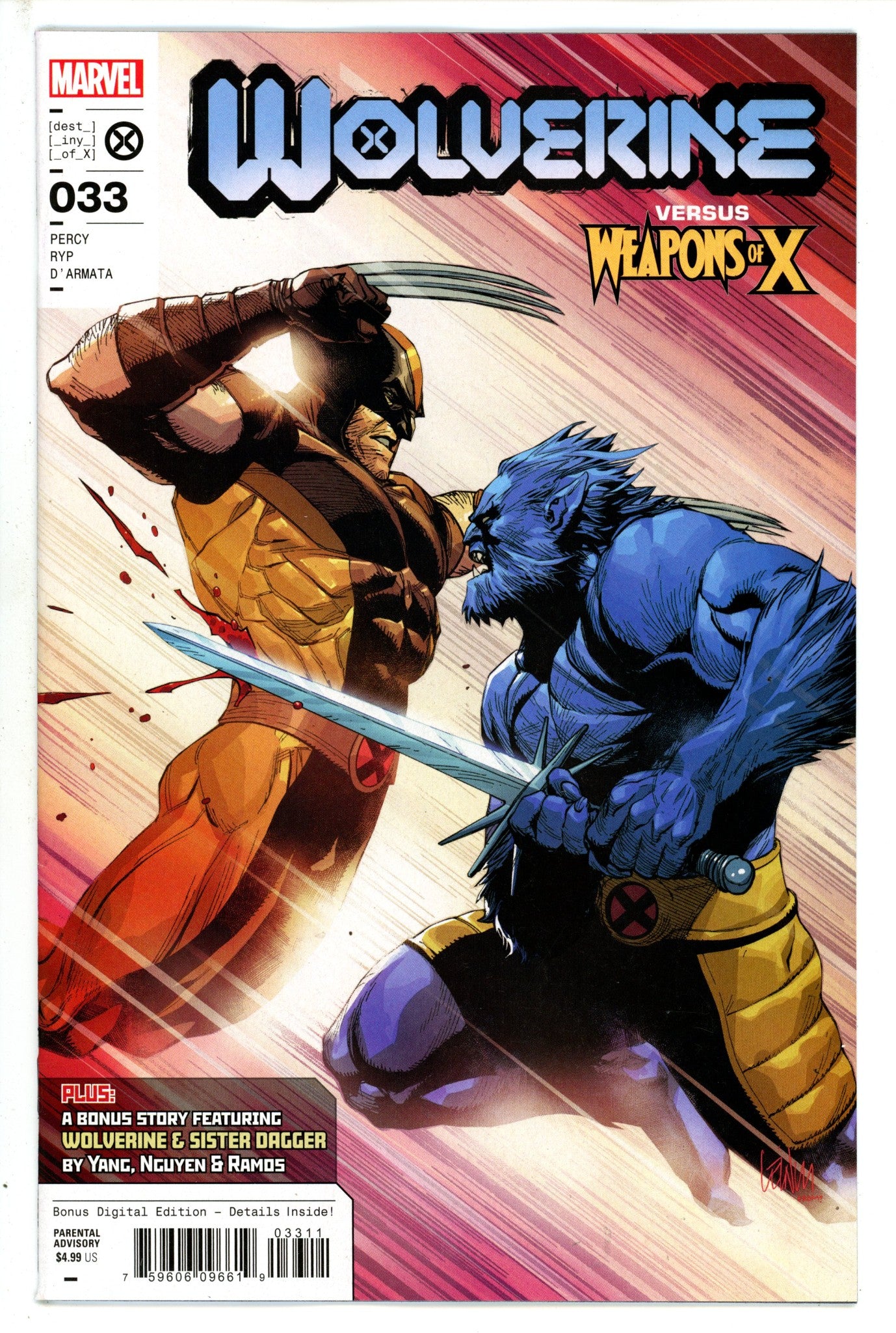 Wolverine Vol 7 33 (2023)