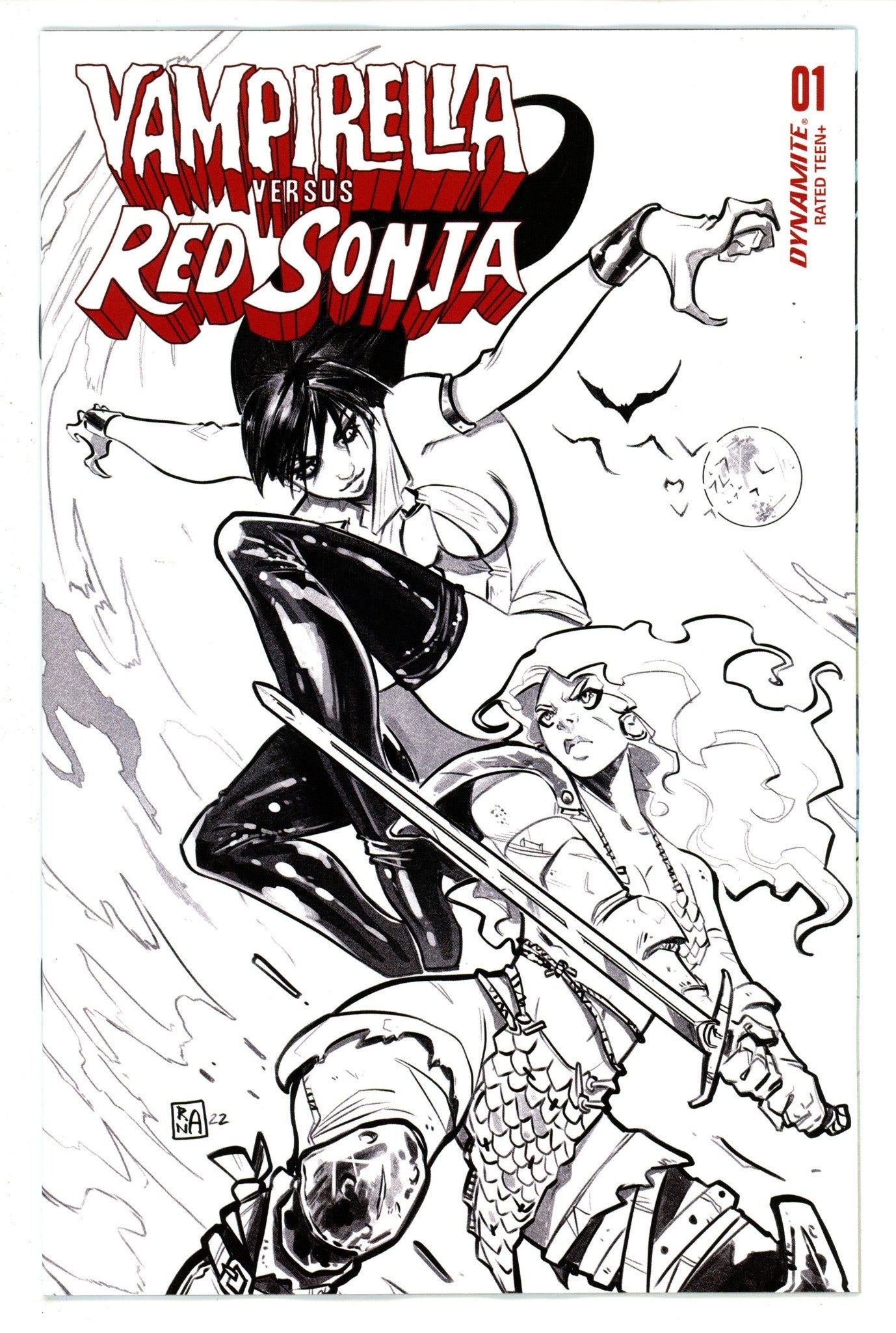 Vampirella vs Red Sonja 1 Ranaldi Variant