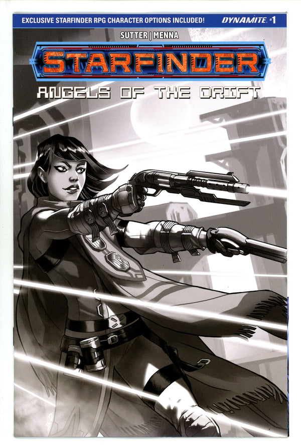 Starfinder Angels Drift 1 Dalessandro B&W Incentive Variant (2023)