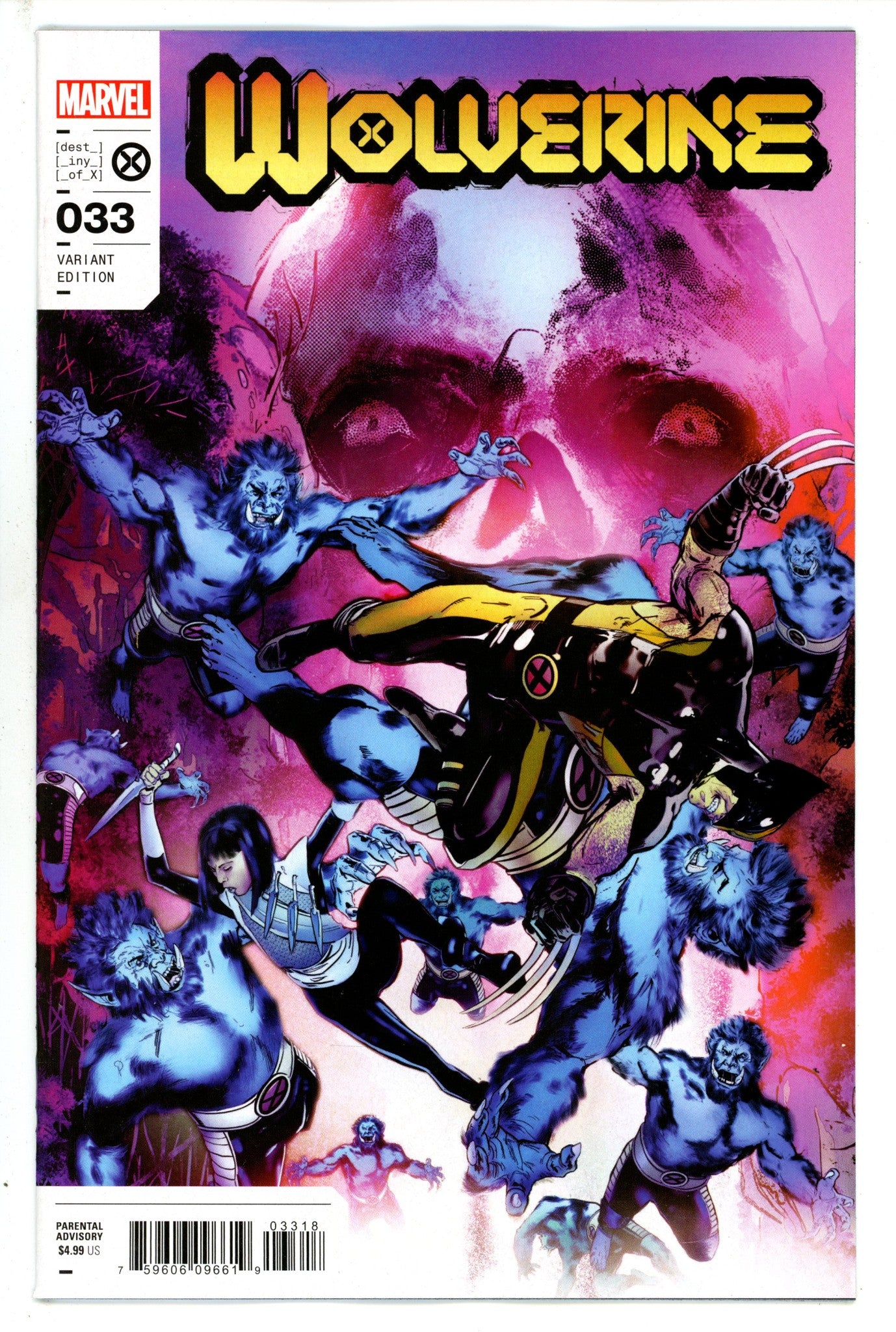 Wolverine Vol 7 33 Jimenez Incentive Variant NM (2023)