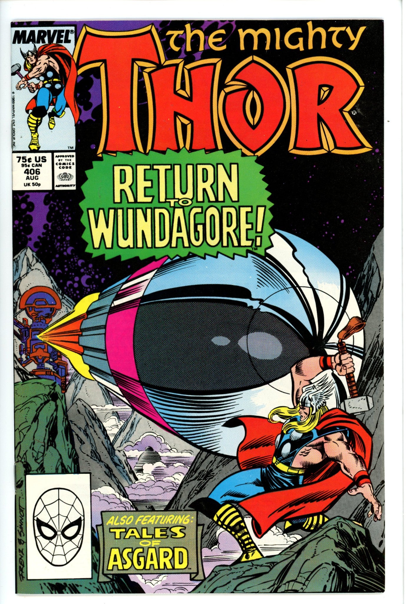 Thor Vol 1 406-Marvel-CaptCan Comics Inc
