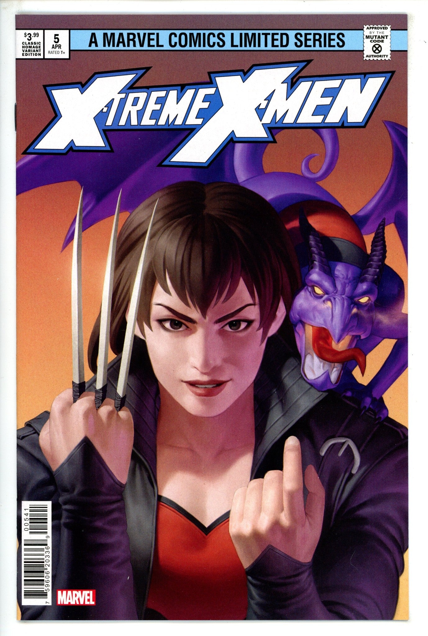 X-Treme X-Men 5 Yoon Homage Variant (2023)