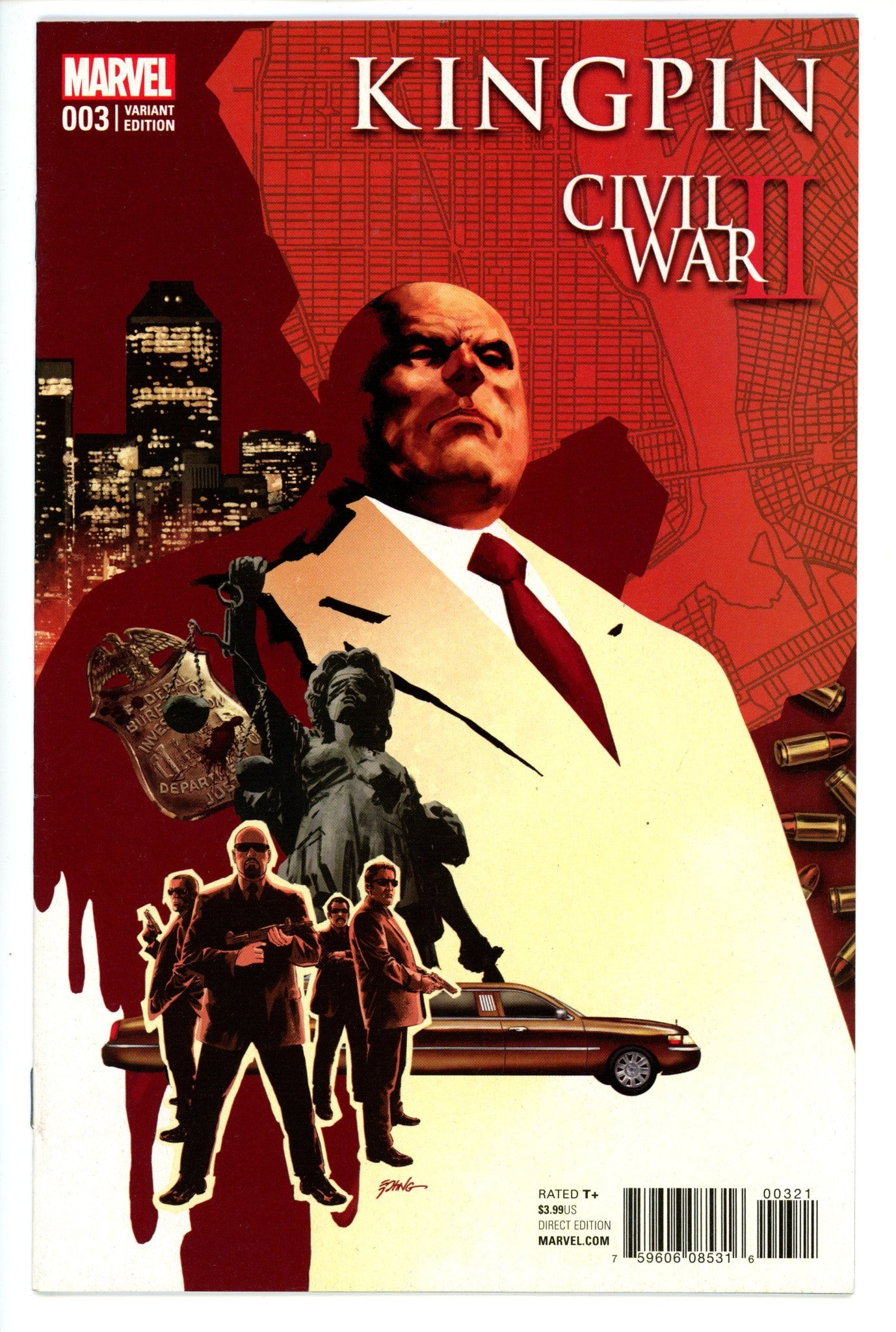 Civil War II: Kingpin 3 Epting Variant
