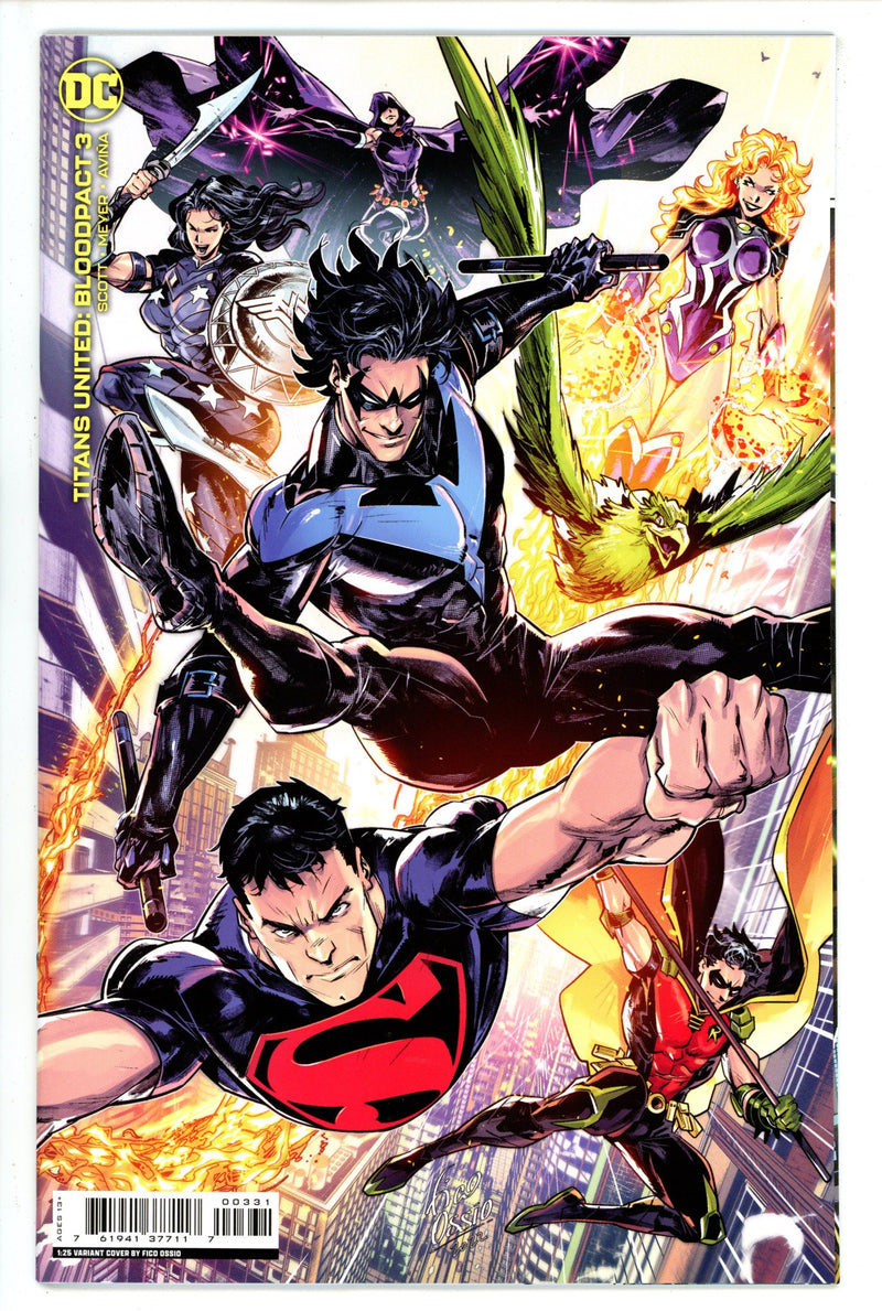 Titans United Bloodpact 3 Ossio Variant NM