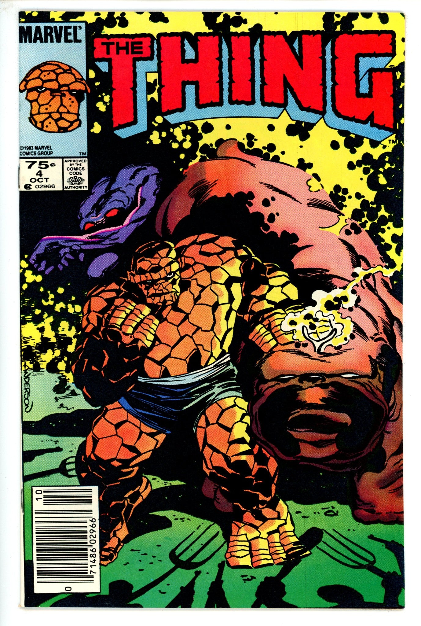 The Thing Vol 1 4 Canadian NM