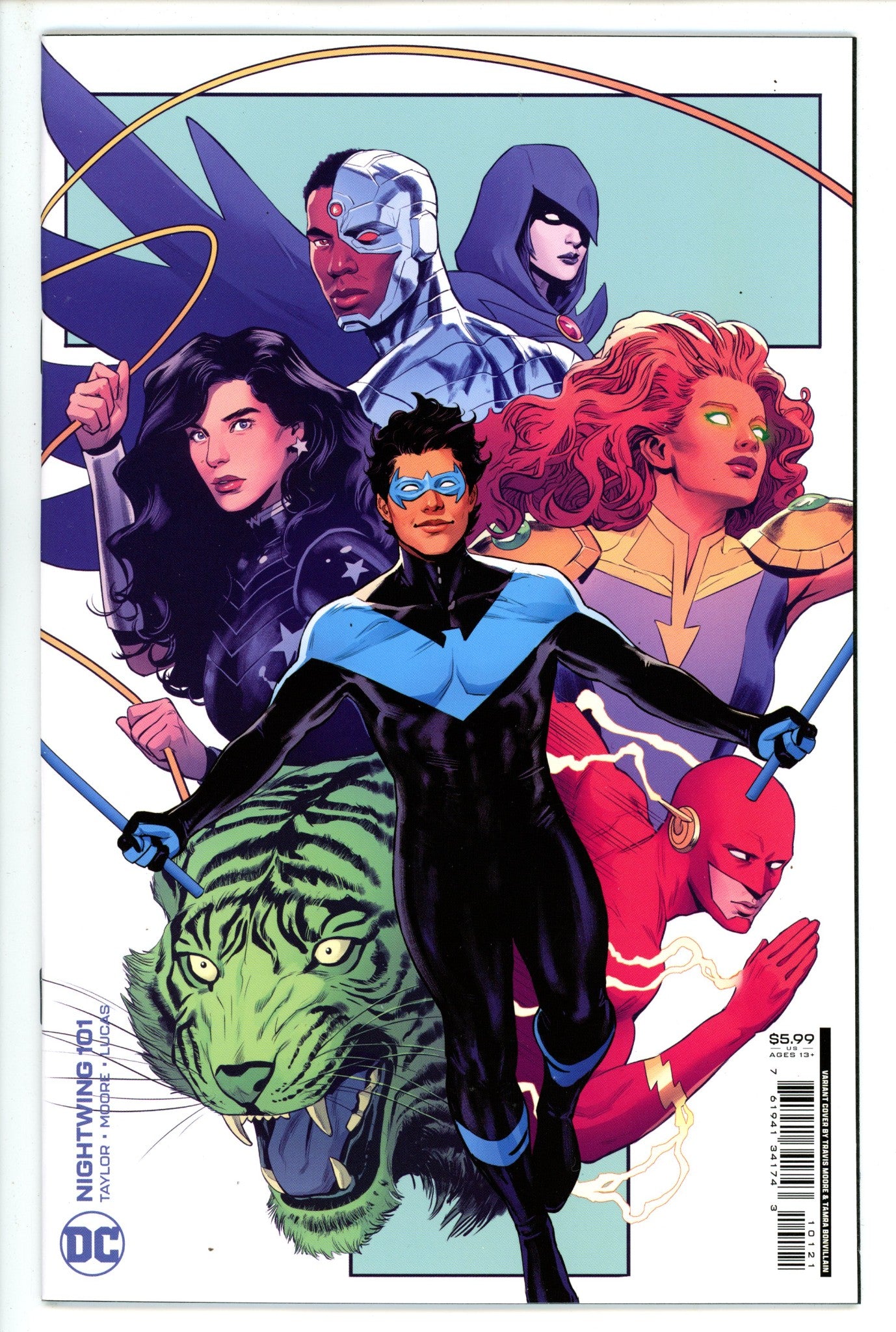 Nightwing Vol 4 101 Moorecard Variant (2023)