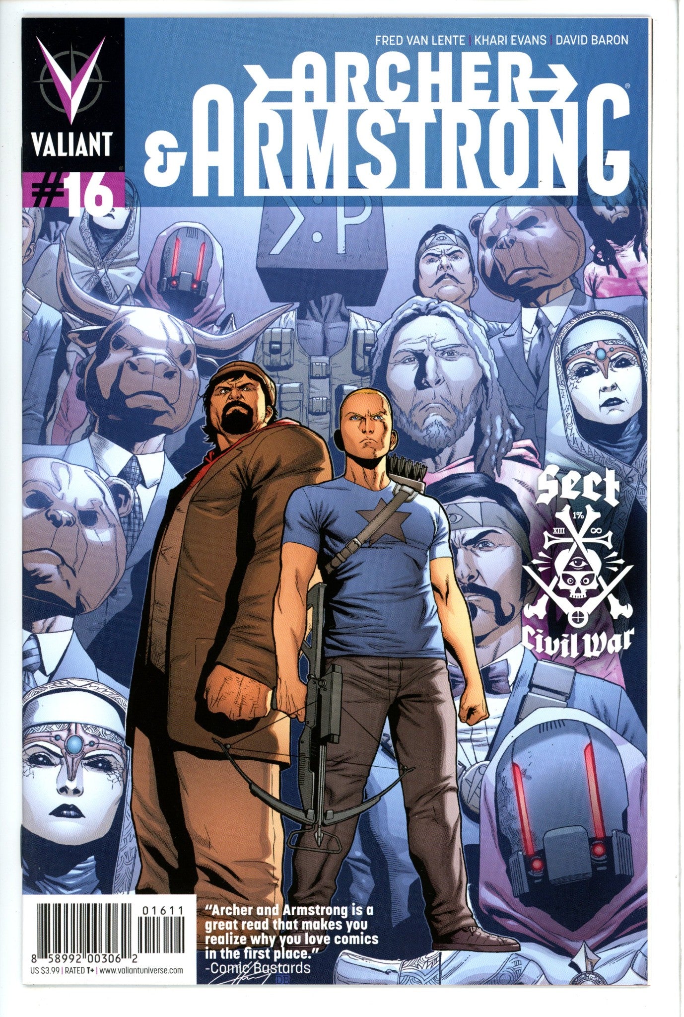 Archer and Armstrong Vol 2 16-Valiant Entertainment-CaptCan Comics Inc