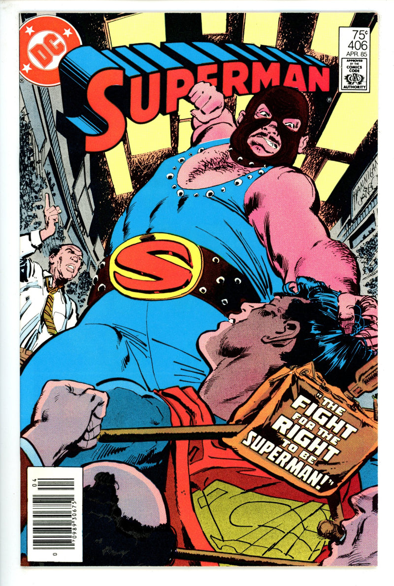 Superman Vol 1 406 Newsstand