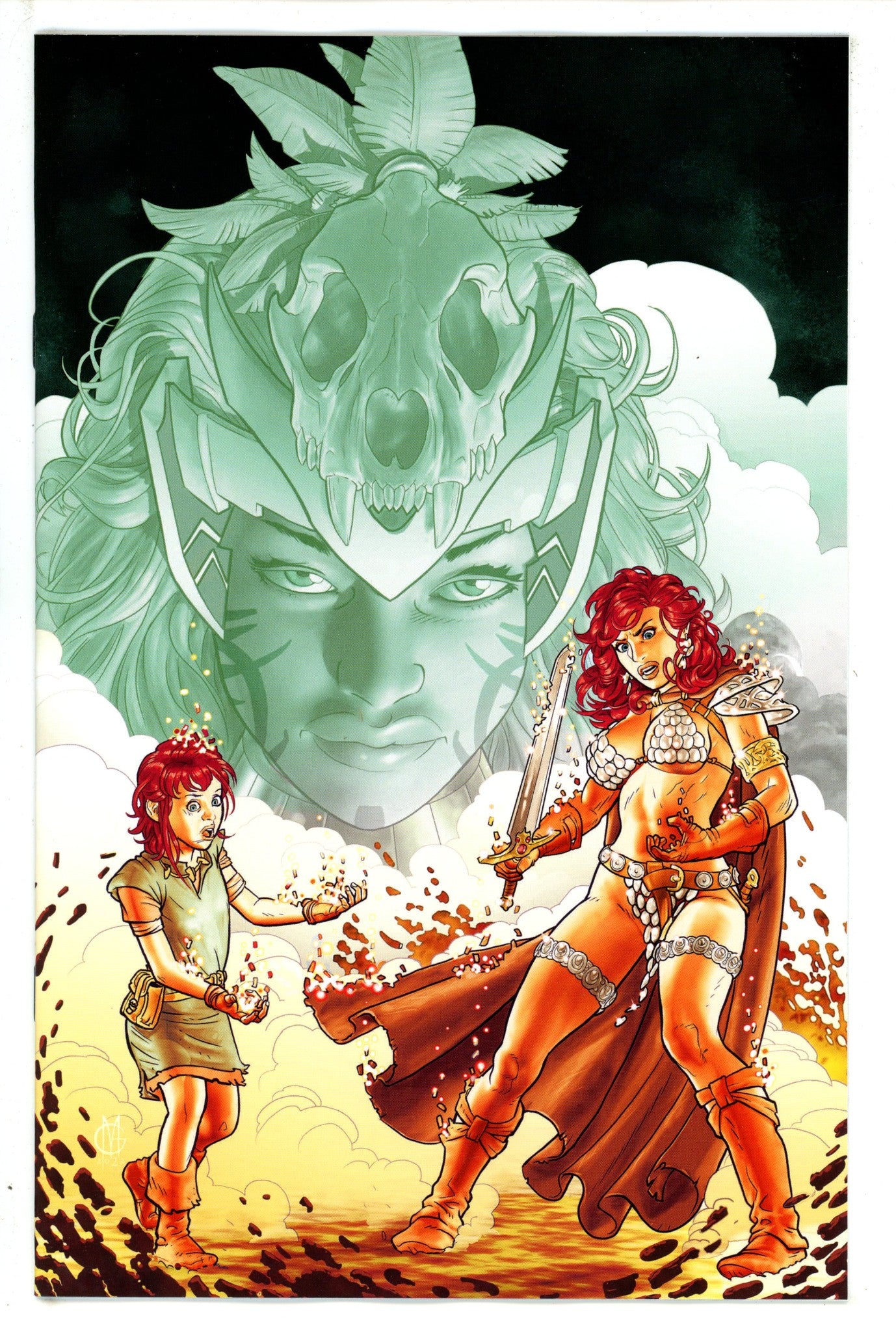 Unbreakable Red Sonja 5 Matteoni Virgin Incentive Variant (2023)