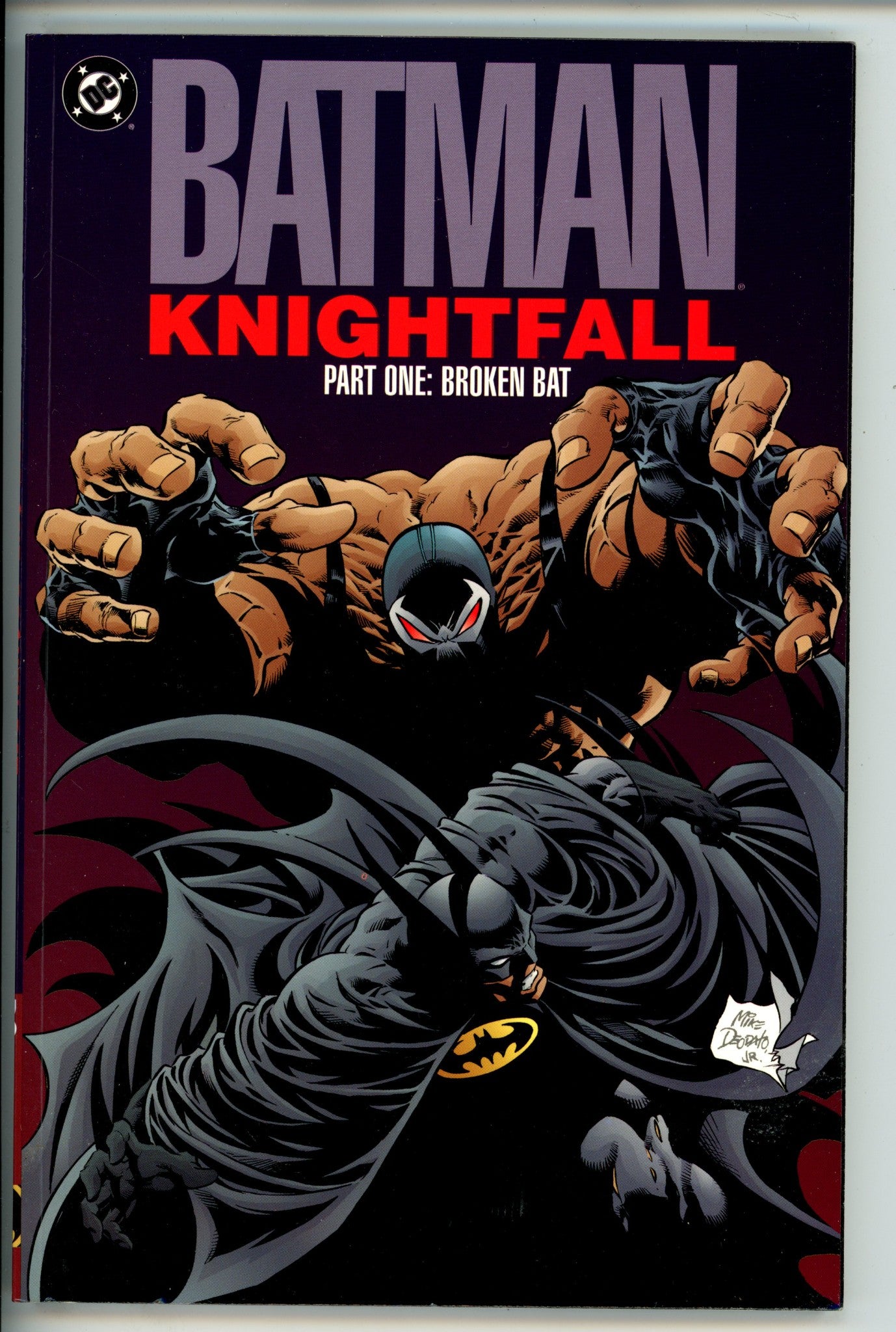 Batman Vol 1 Knightfall Broken Bat TPB