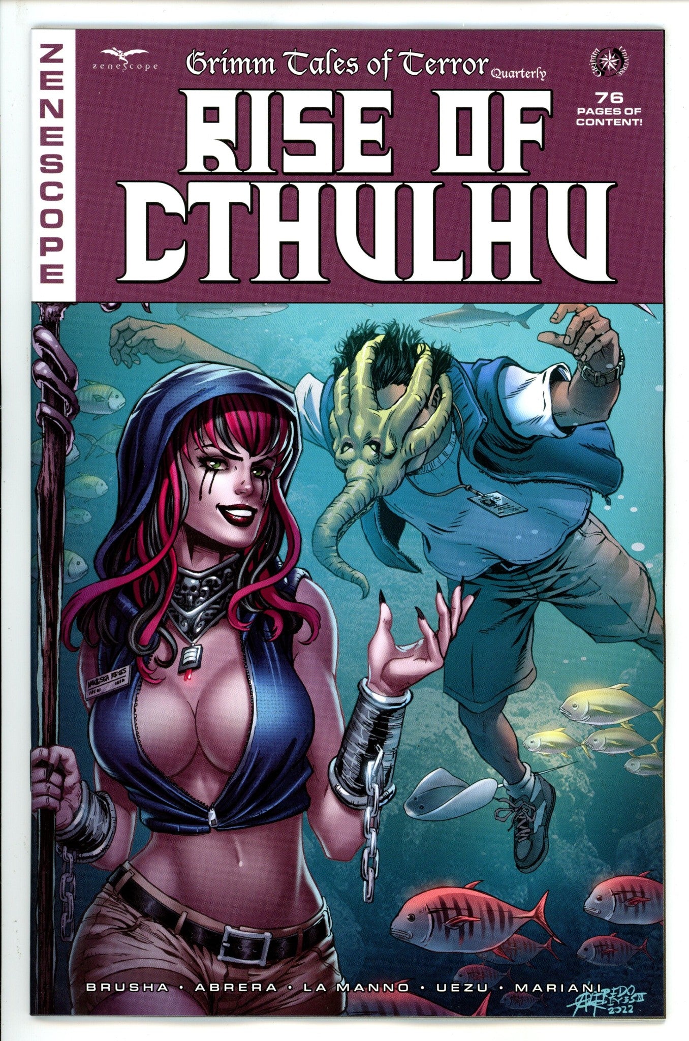 Tales of Terror Quarterly Rise of Cthulhu 1 Reyes Variant (2022)