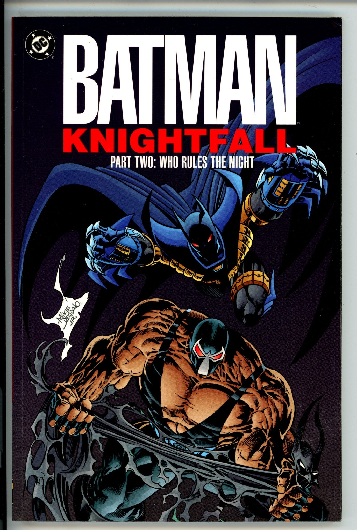 Batman Vol 2 Knightfall Who Rules the Night TPB