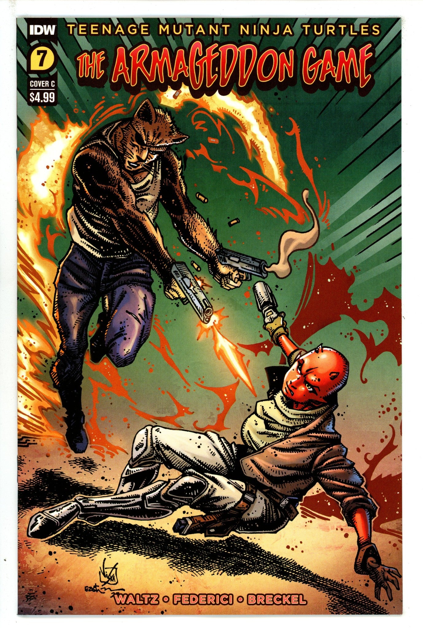 Teenage Mutant Ninja Turtles Armageddon Game 7 Eastman Variant (2023)