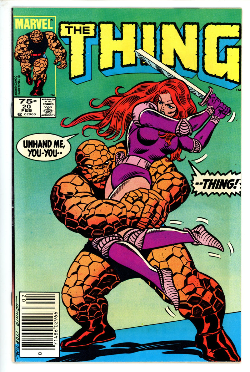The Thing Vol 1 20 Canadian NM