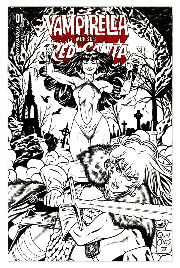 Vampirella vs Red Sonja 1 Quinones Variant (2022)