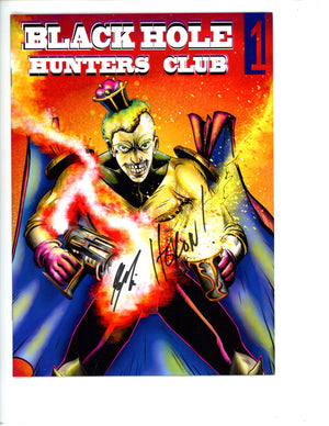 Black Hole Huters Club 1 3rd Print Signed Lima & Heron