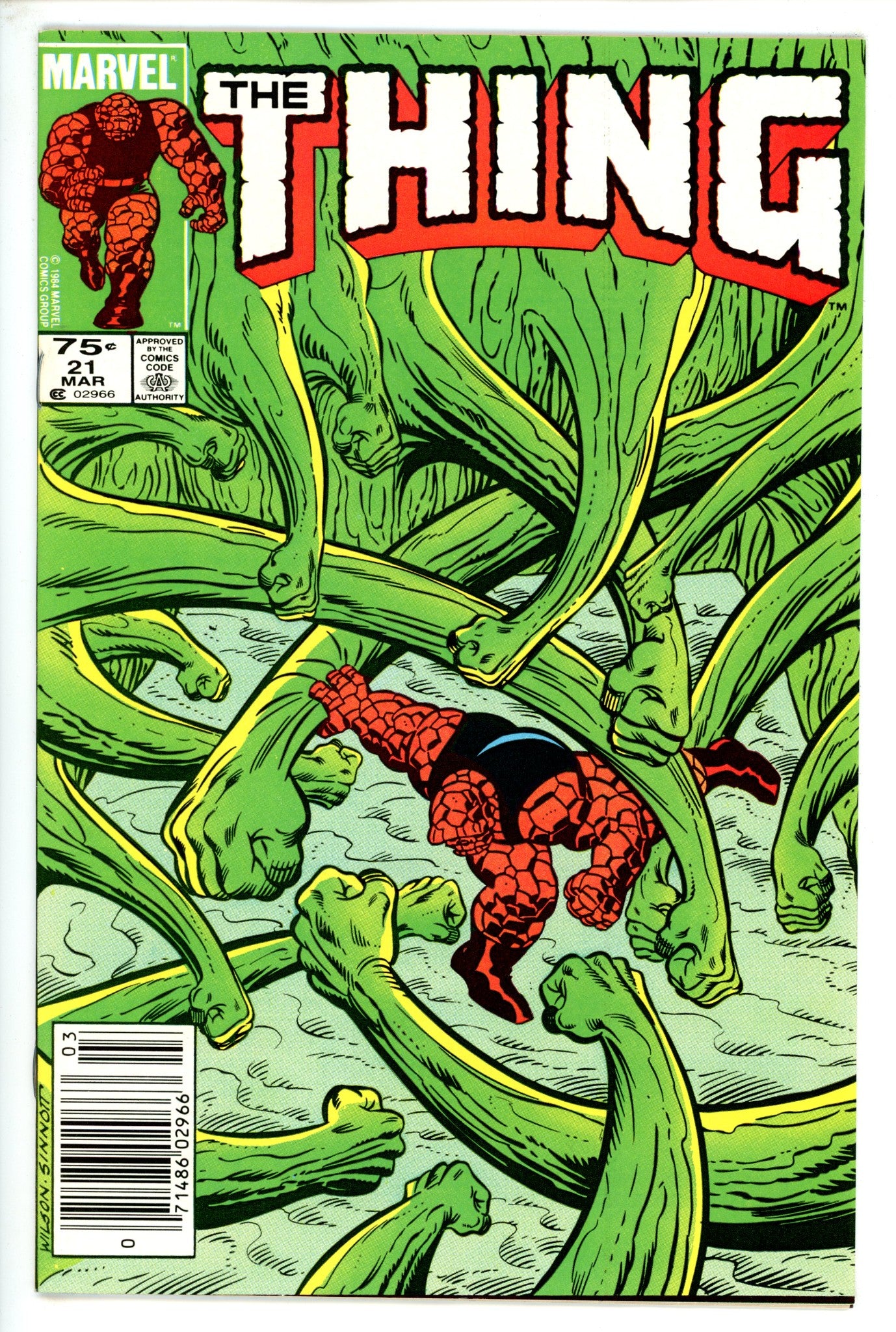 The Thing Vol 1 21 Canadian NM-