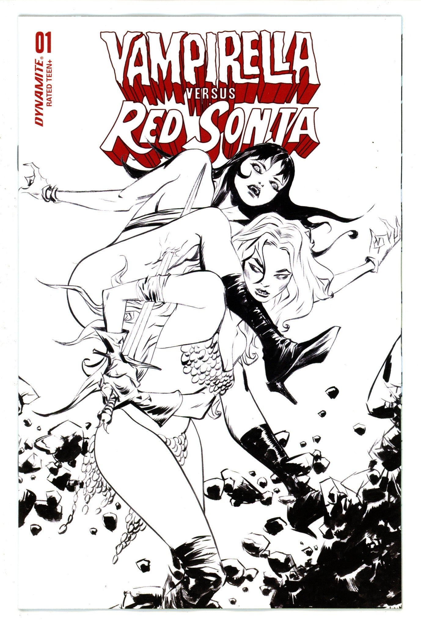 Vampirella vs Red Sonja 1 Lee Variant (2022)