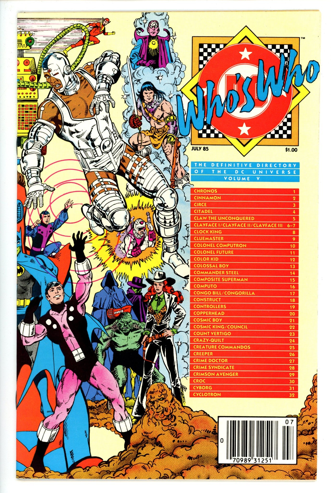 Who's Who: The Definitive Directory of the DC Universe 5 Newsstand