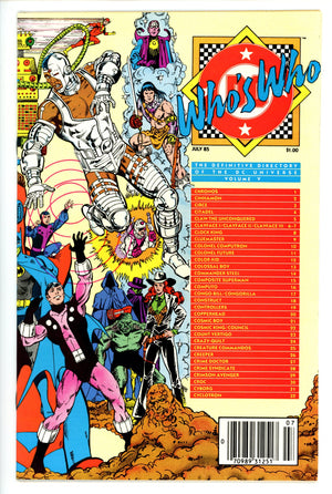 Who's Who: The Definitive Directory of the DC Universe 5 Newsstand