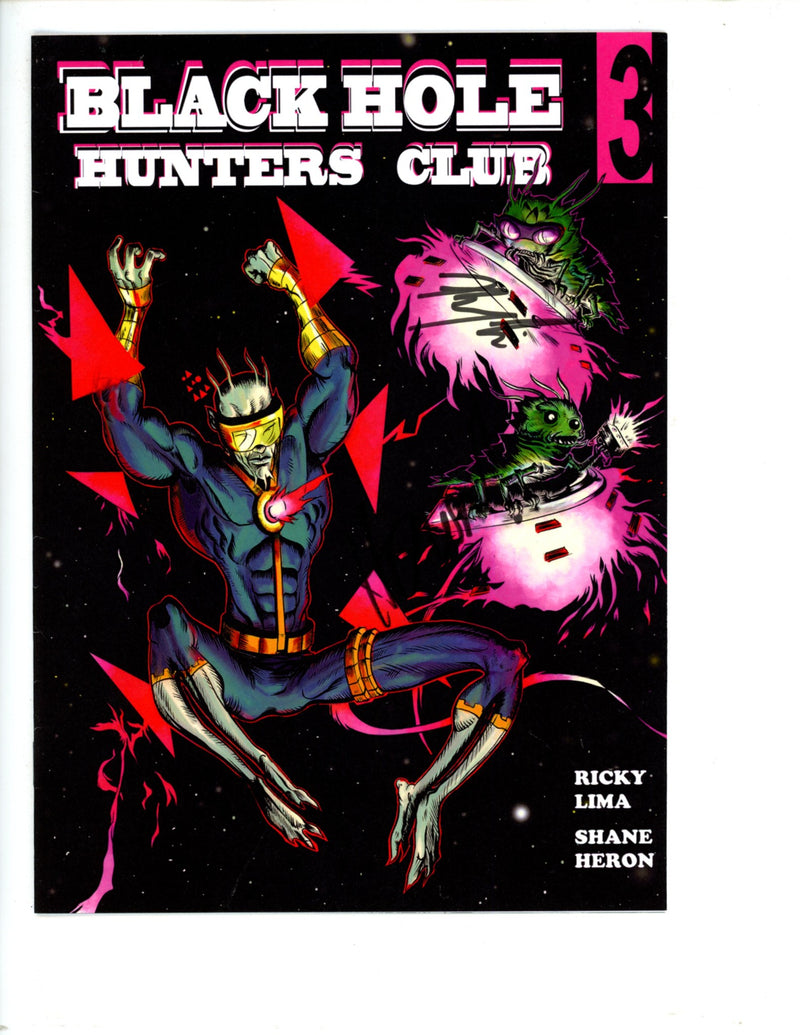 Black Hole Huters Club 3 Signed Lima & Heron
