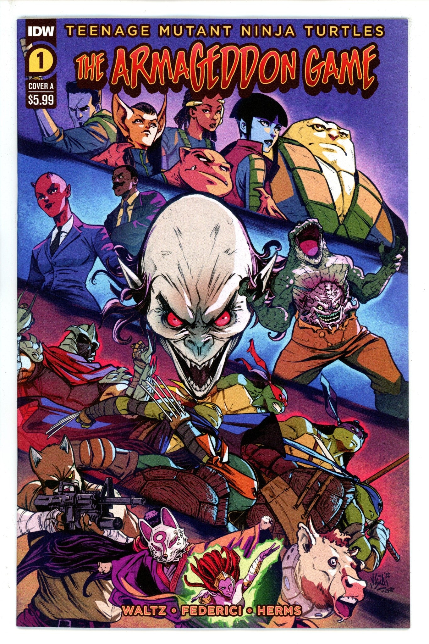Teenage Mutant Ninja Turtles Armageddon Game 1 (2022)