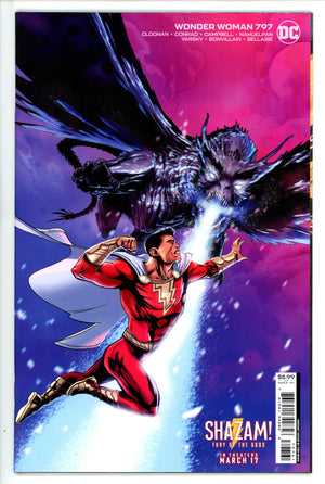 Wonder Woman Vol 5 797 Mhan Shazam Variant (2023)