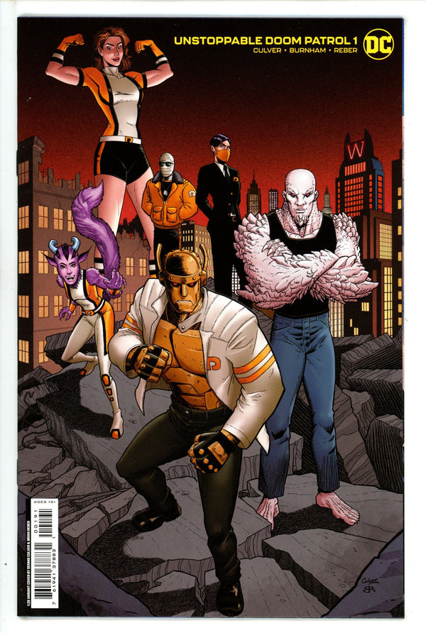 Unstoppable Doom Patrol 1 Culver Incentive Variant NM+ (2023)
