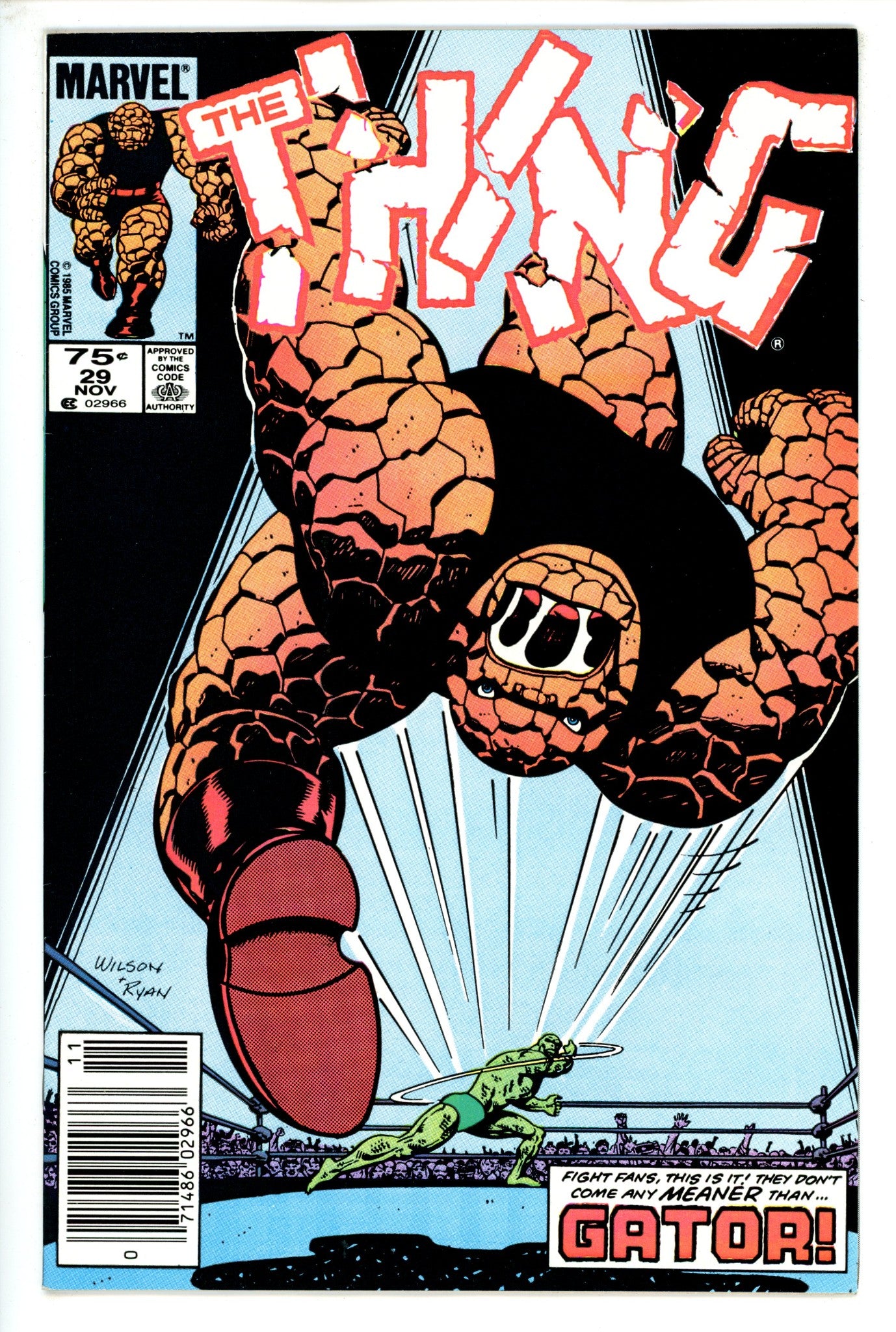 The Thing Vol 1 29 Canadian VF/NM