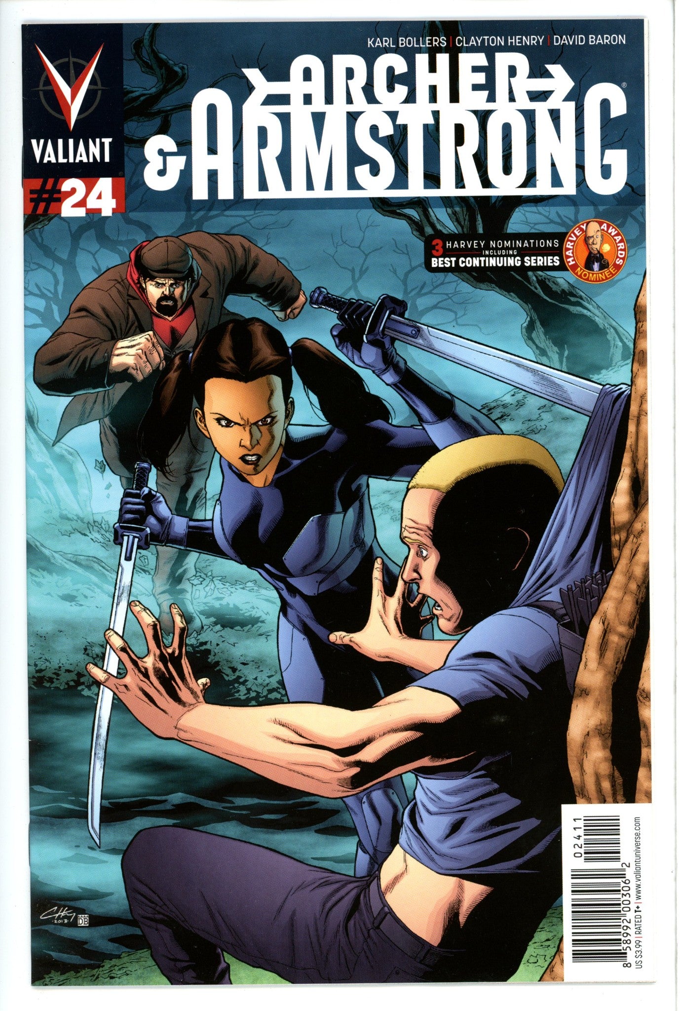 Archer and Armstrong Vol 2 24-Valiant Entertainment-CaptCan Comics Inc