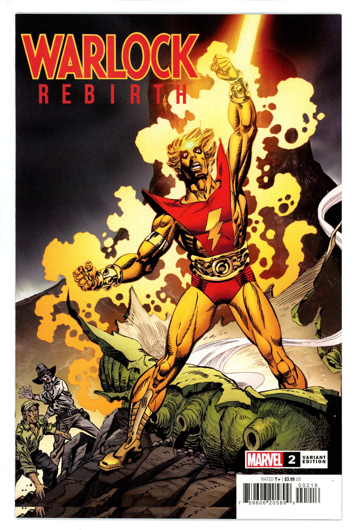 Warlock Rebirth 2 Kane Incentive Variant NM- (2023)