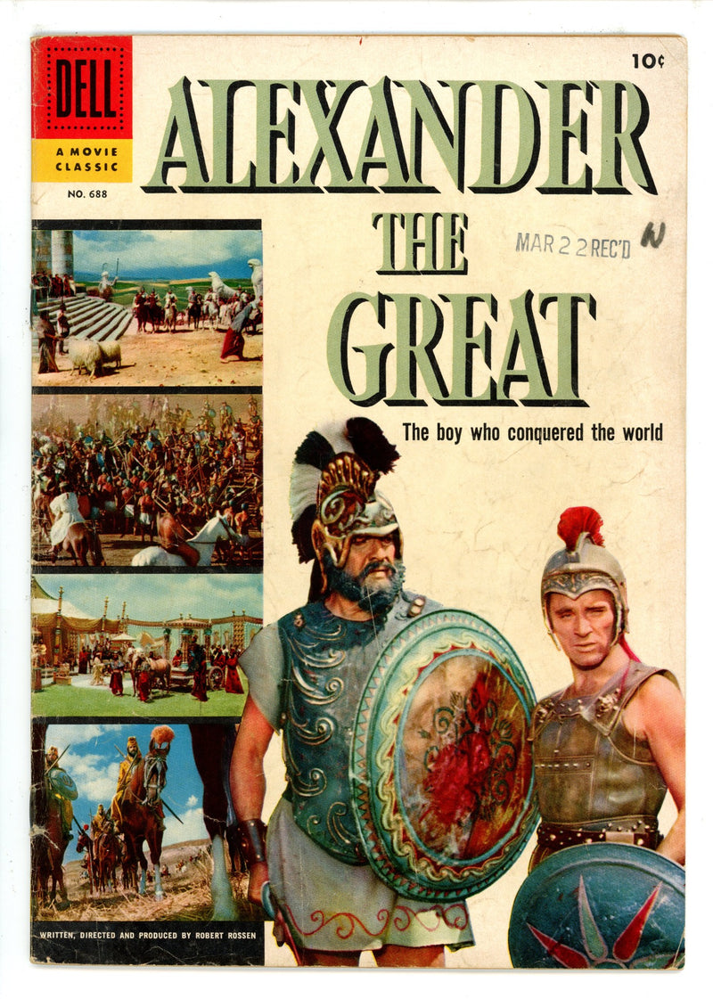Four Color Vol 2 688 Alexander The Great GD/VG