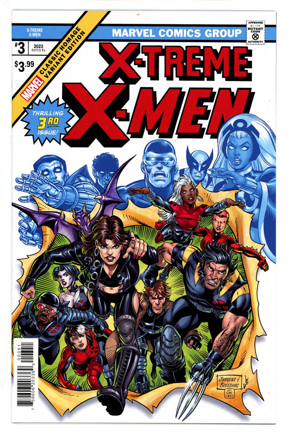 X-Treme X-Men Vol 3 3 Jurgens Homage Variant (2023)