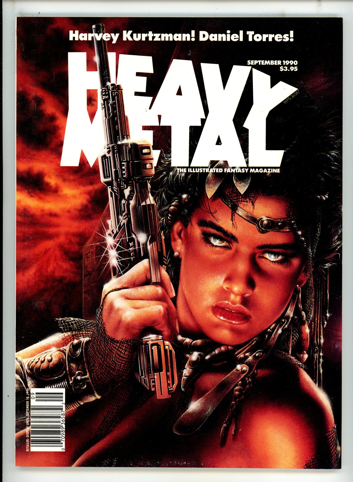 Heavy Metal Vol 1990 September VF/NM (1990)