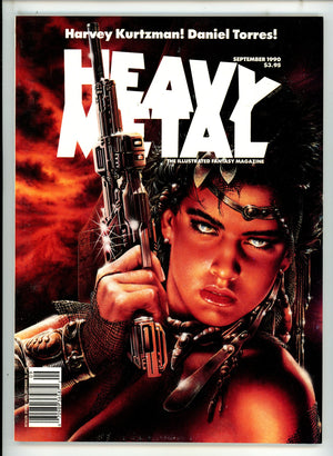 Heavy Metal Vol 1990 September VF/NM (1990)