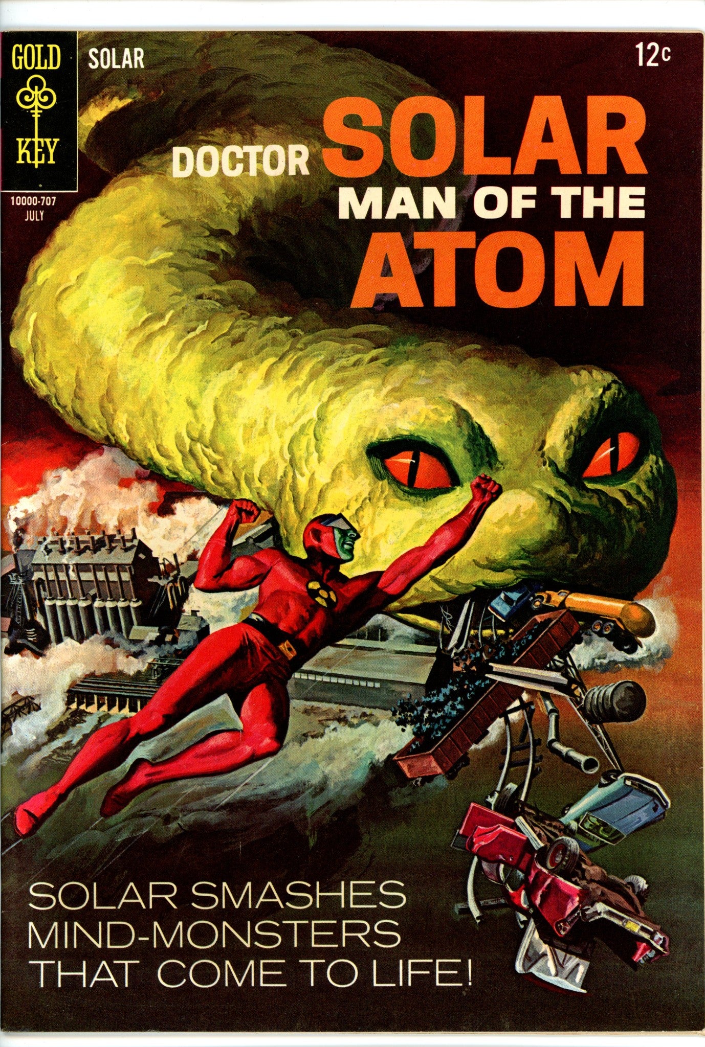 Doctor Solar Man of the Atom 20 VF+-Gold Key-CaptCan Comics Inc