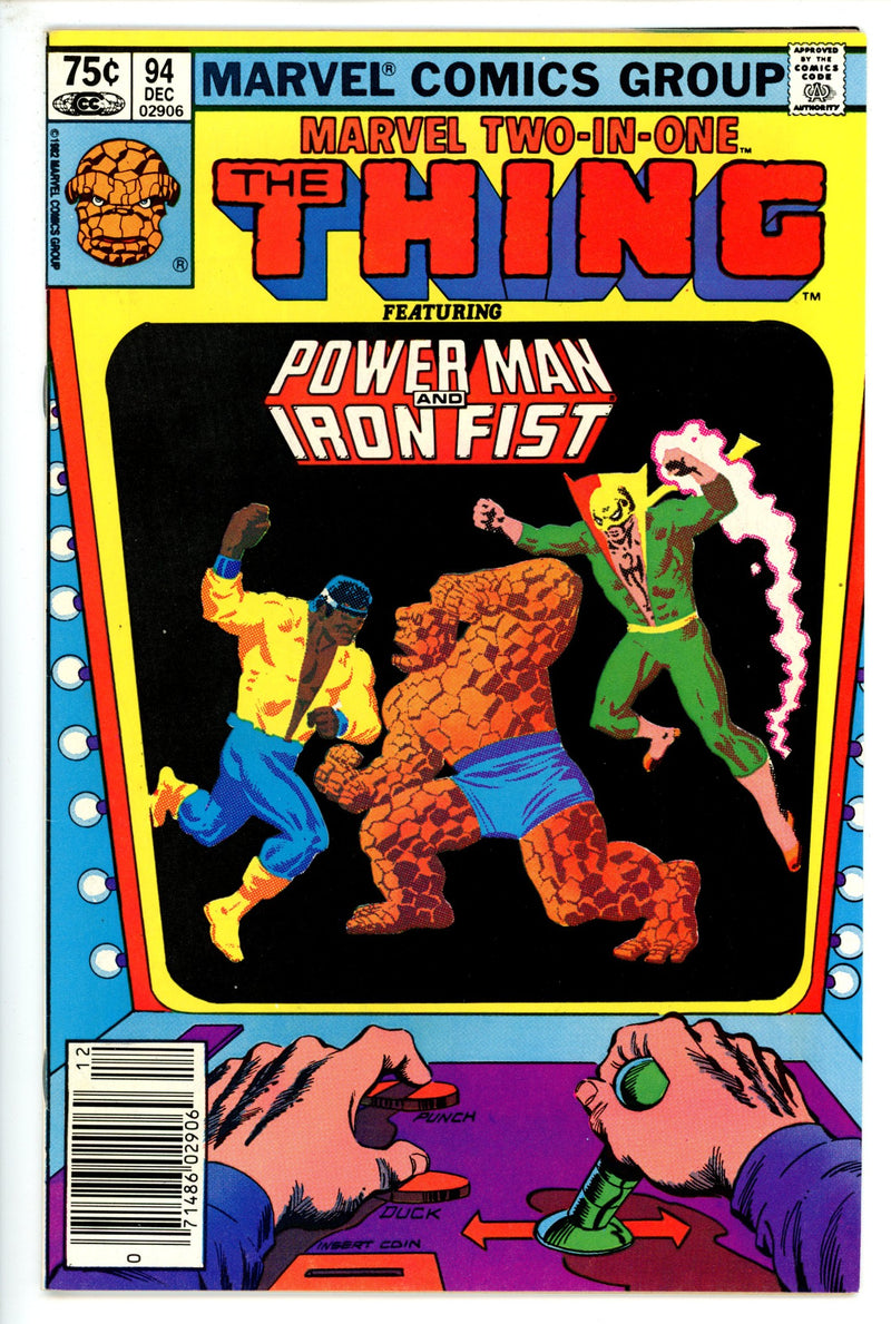 Marvel Two-in-One Vol 1 94 Canadian VF/NM