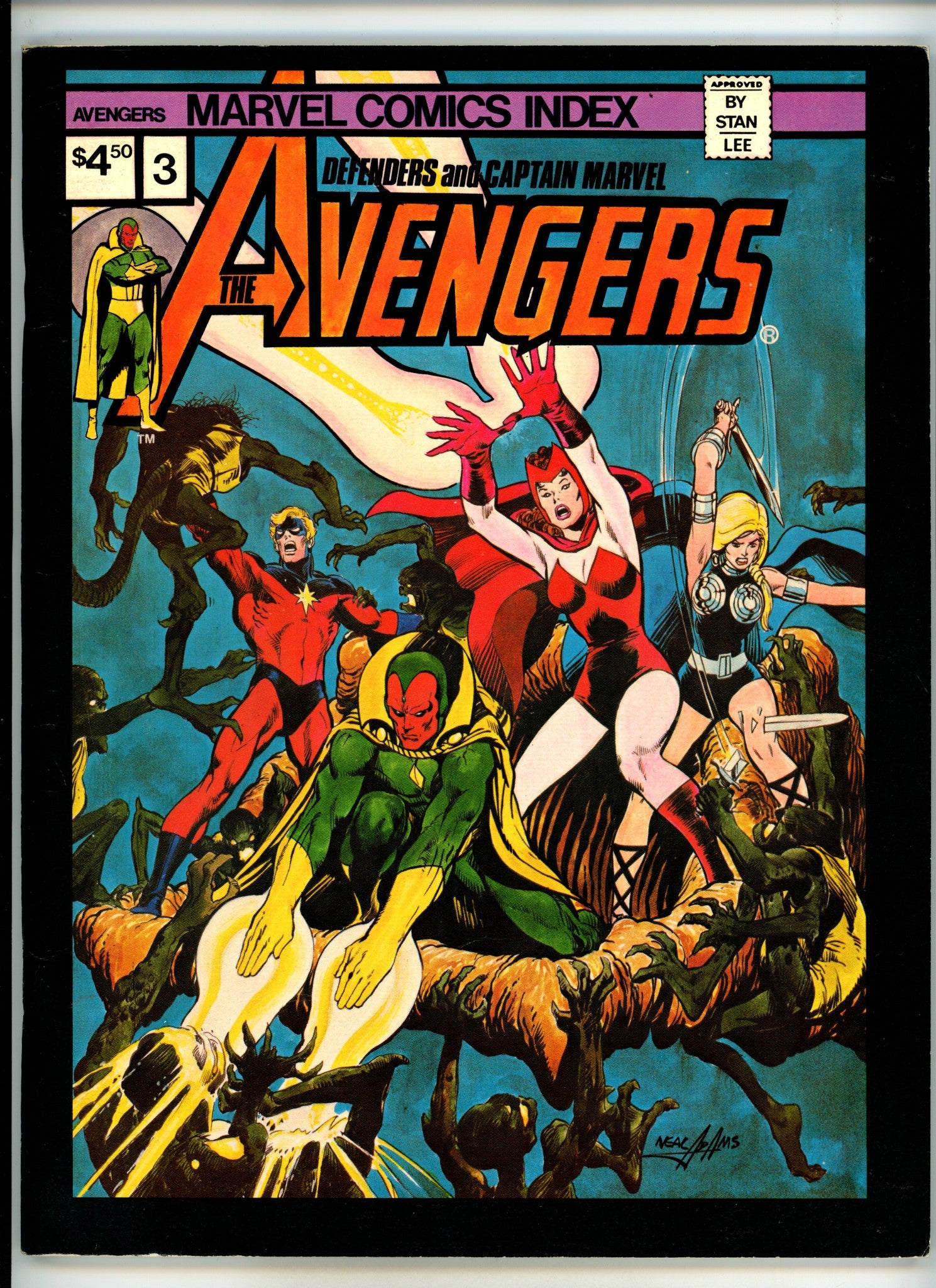 Marvel Comics Index Vol 1 3 VF