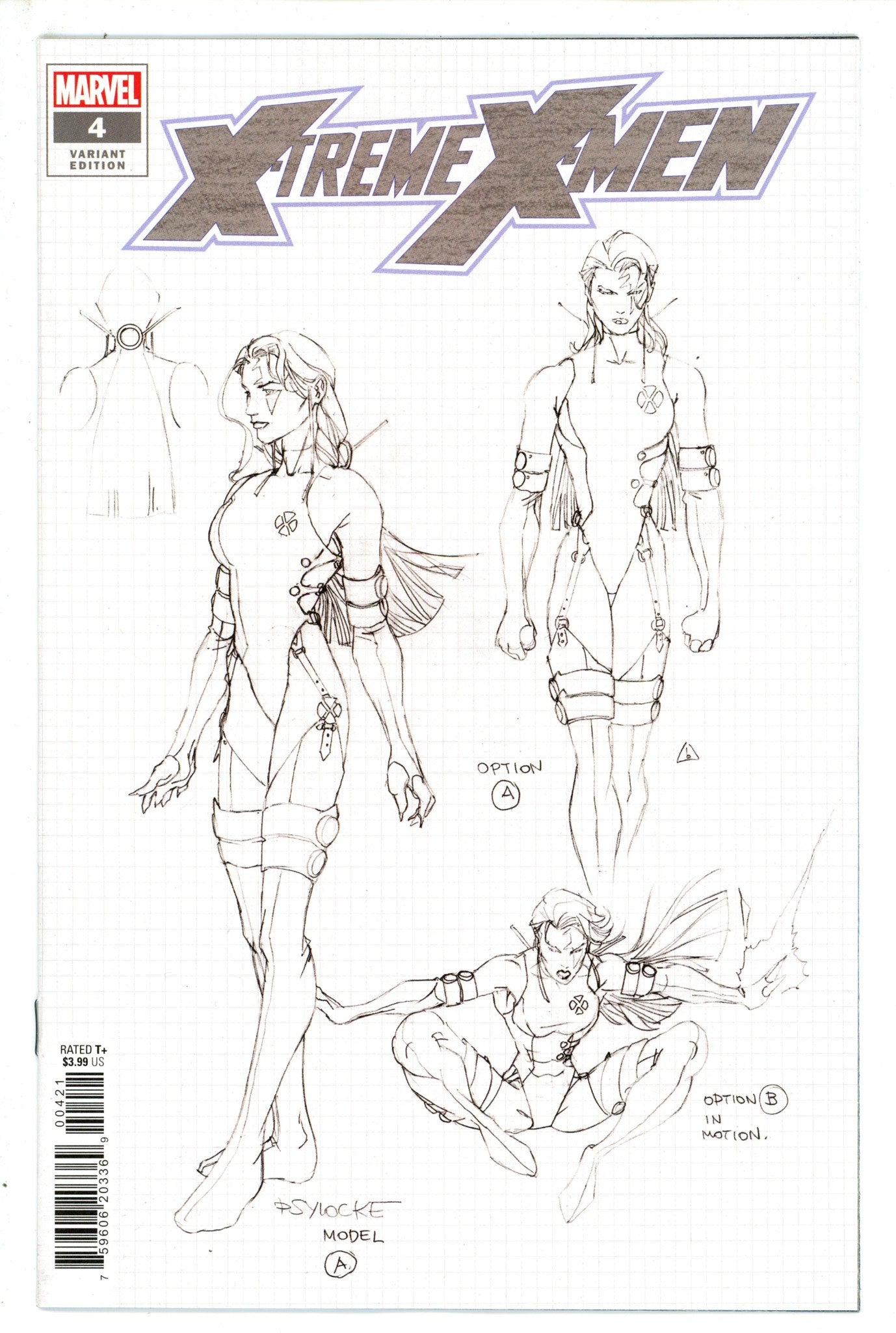 X-Treme X-Men 4 Larroca Design Incentive Variant (2023)