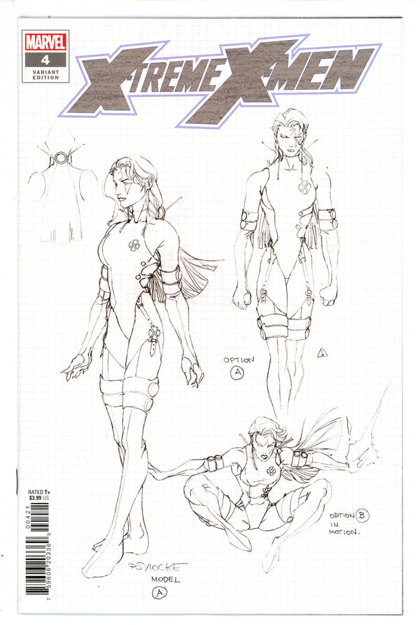 X-Treme X-Men Vol 3 4 Larroca Design Incentive Variant (2023)