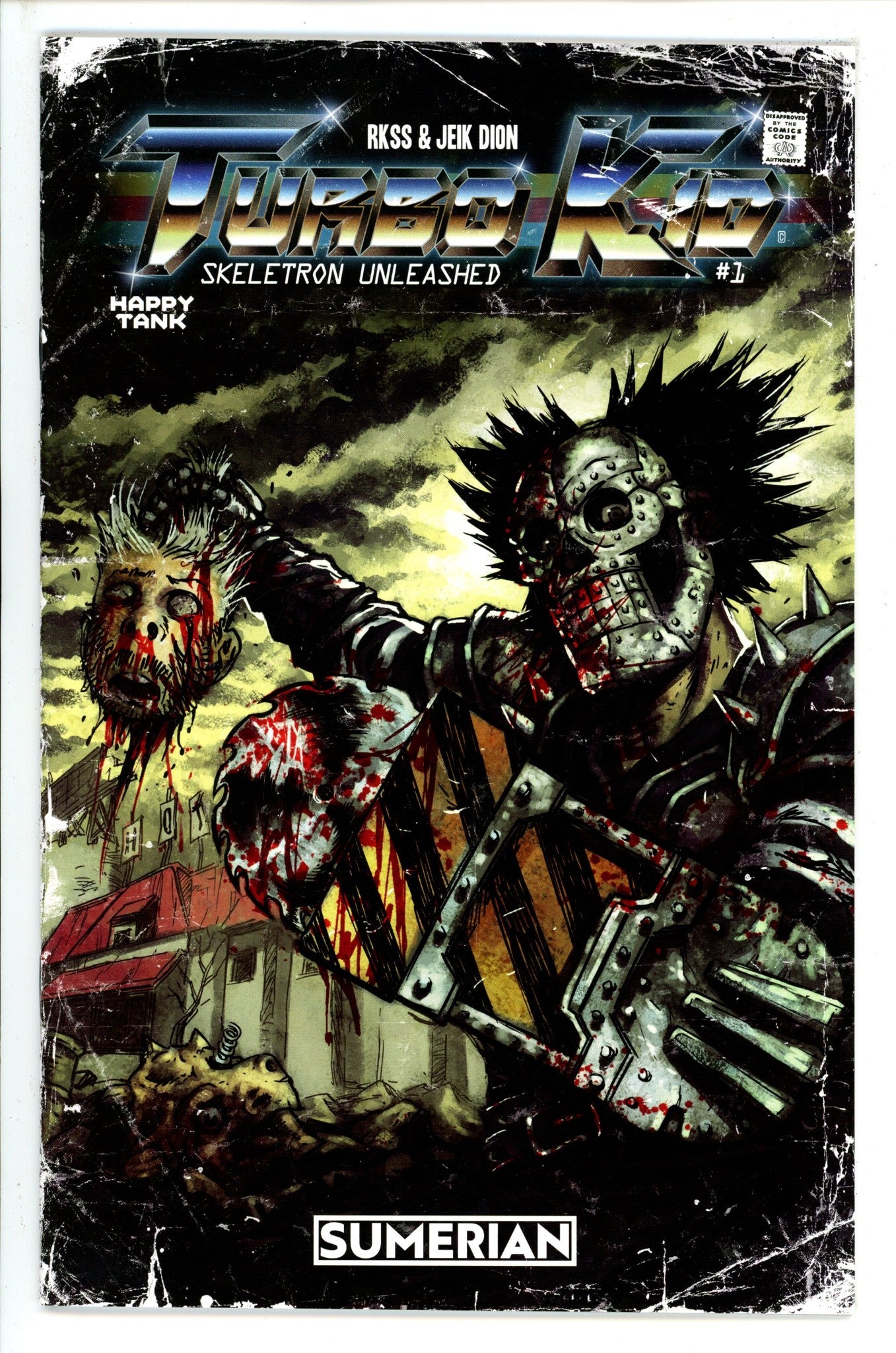 Turbo Kid Skeletron Unleashed 1 Dion Variant (2022)